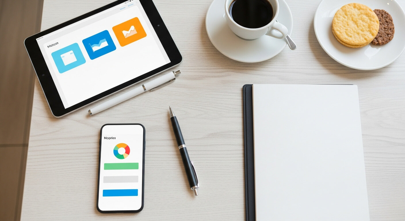 Программа для кафе с удобным интерфейсом на планшете